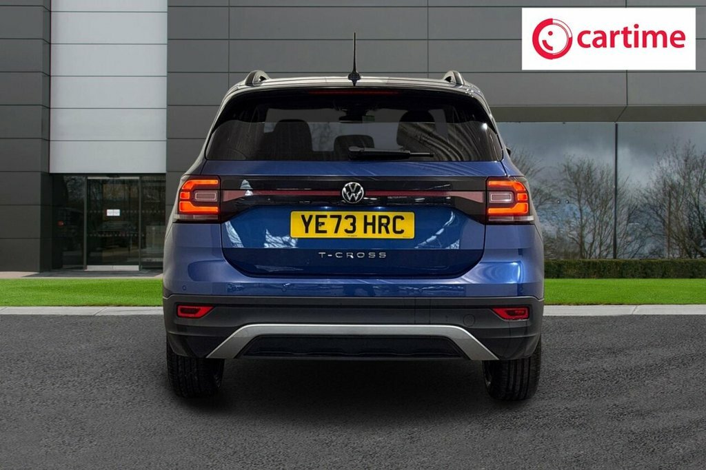 Volkswagen T-Cross 1L Black Edition YE73HRC Blue #5