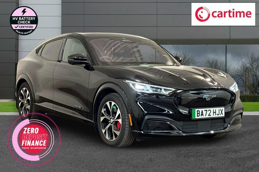 Ford Mustang Mach-E Suv Black