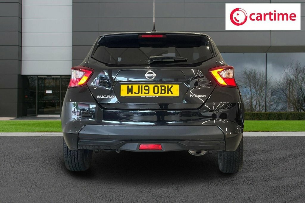 Nissan Micra 1L N-sport MJ19OBK Black #5