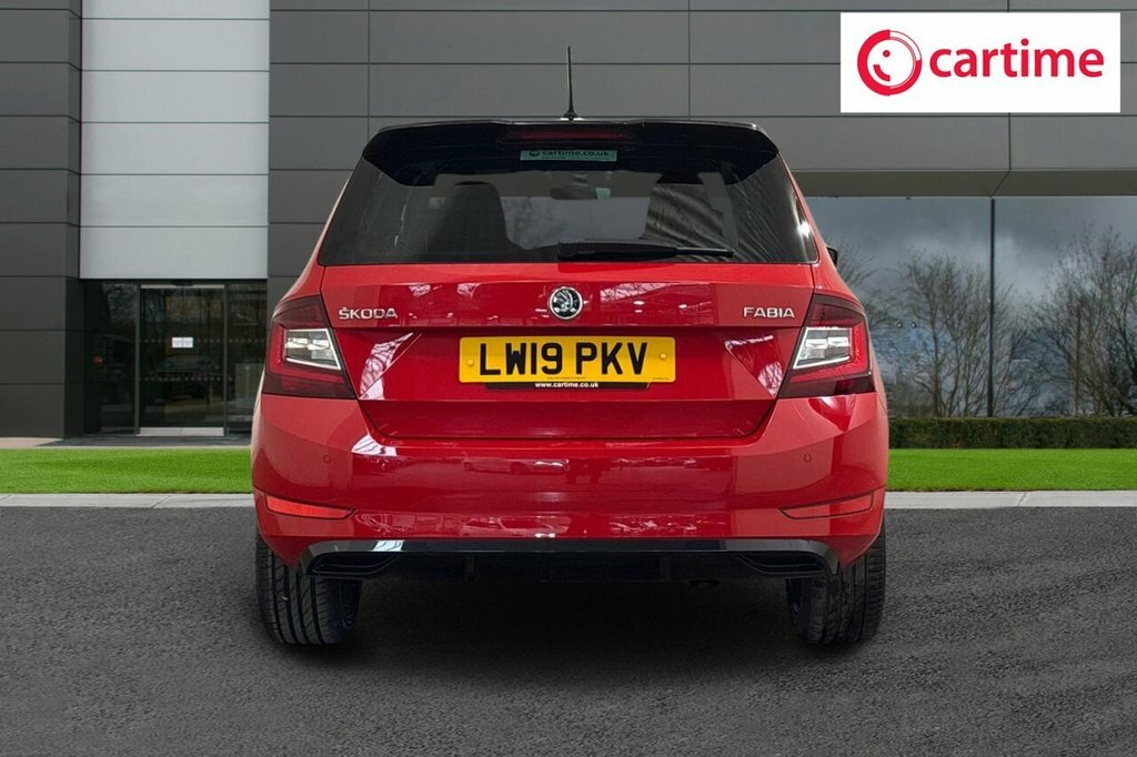 Skoda Fabia 1L Monte Carlo LW19PKV Red #5
