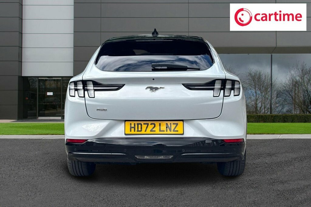Ford Mustang Mach-E Suv White #5