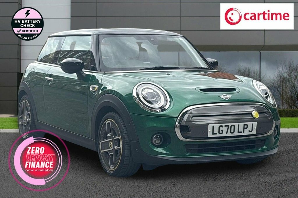 Mini Electric Hatchback Green