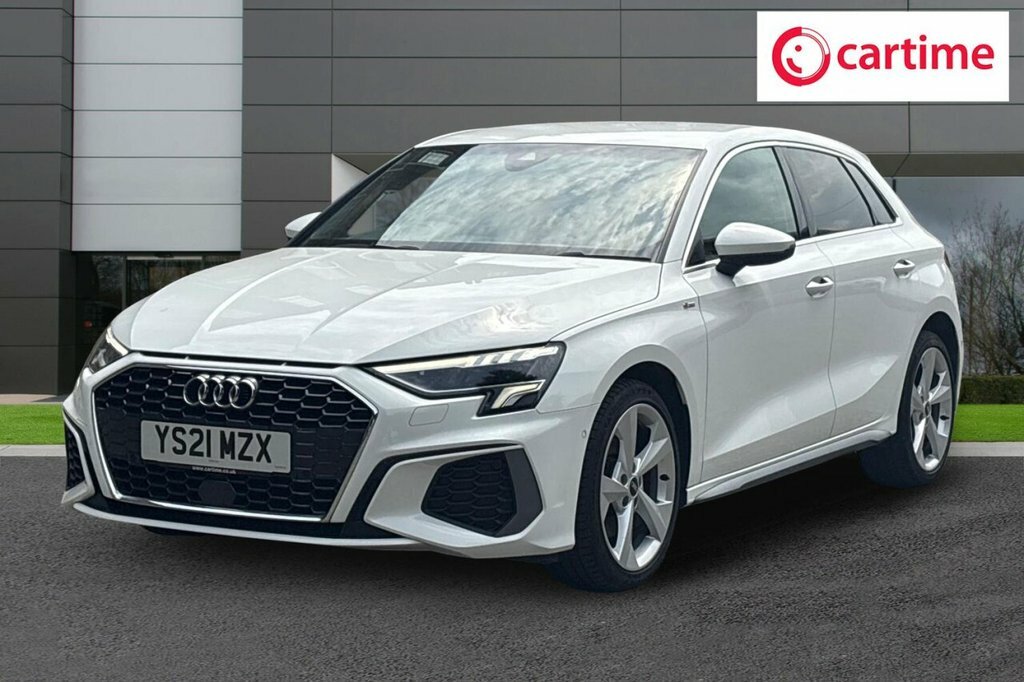 Audi A3 1L S Line YS21MZX White #6