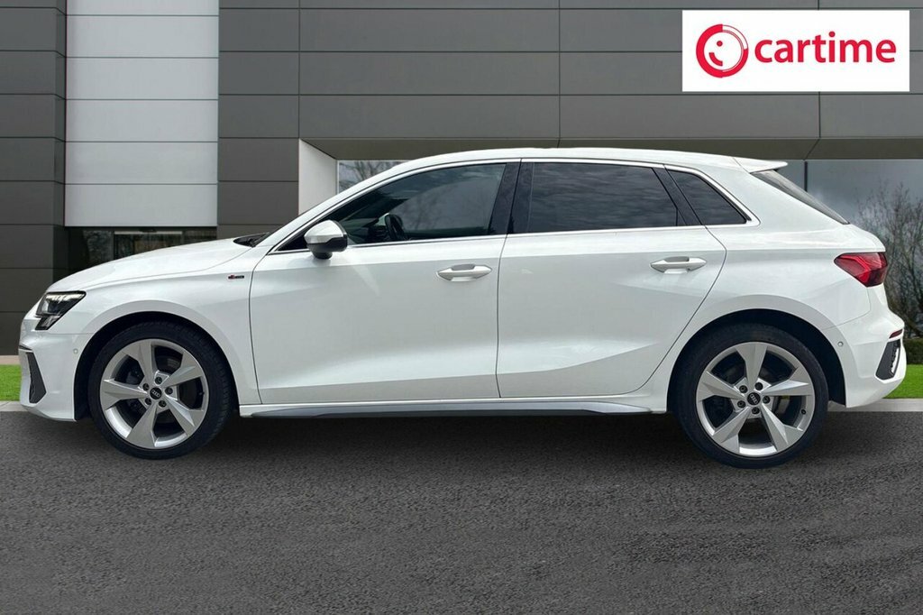 Audi A3 1L S Line YS21MZX White #3