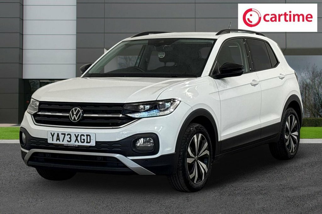 Volkswagen T-Cross 1L Black Edition YA73XGD White #6