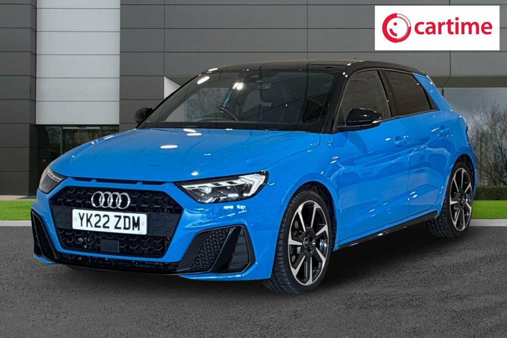 Audi A1 1L Black Edition YK22ZDM Blue #5