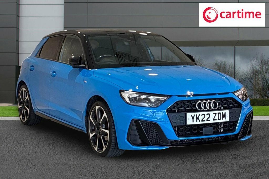 Audi A1 1L Black Edition Blue