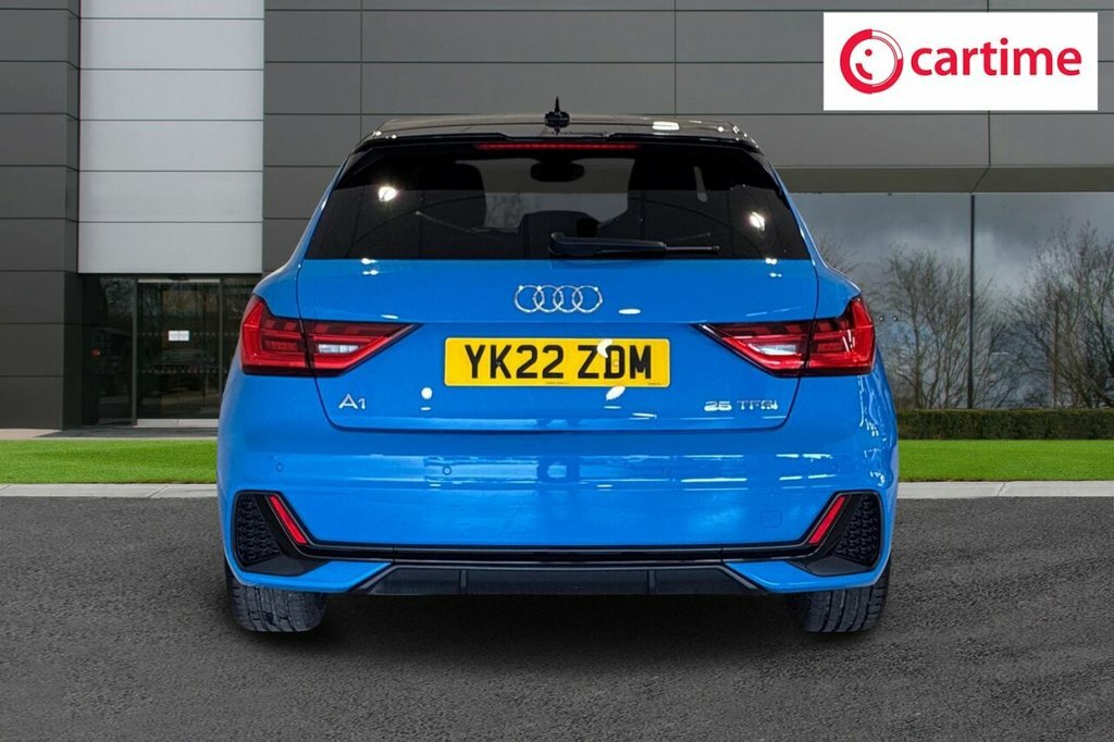 Audi A1 1L Black Edition YK22ZDM Blue #4