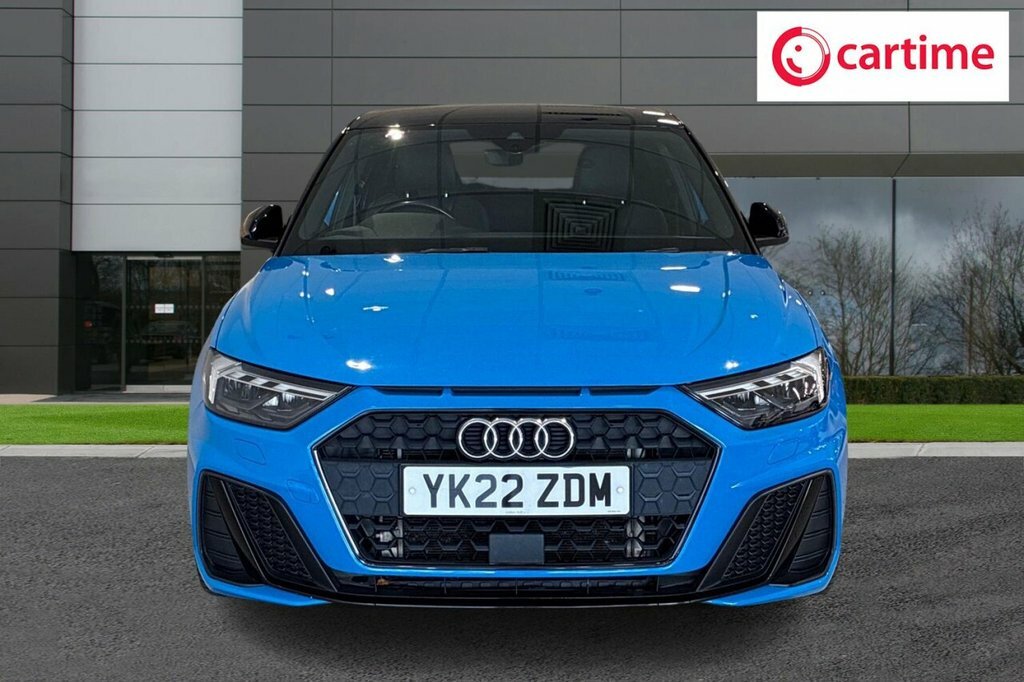 Audi A1 1L Black Edition YK22ZDM Blue #3