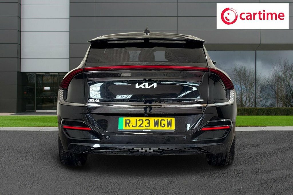Kia EV6 Hatchback Black #5