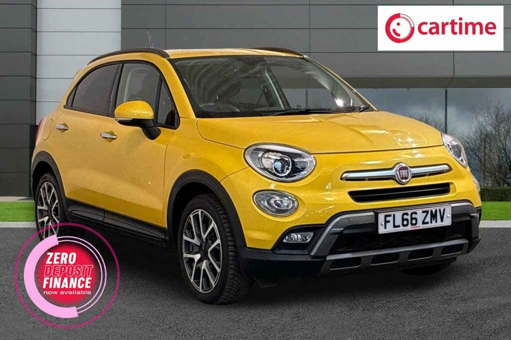Fiat 500X Suv Yellow