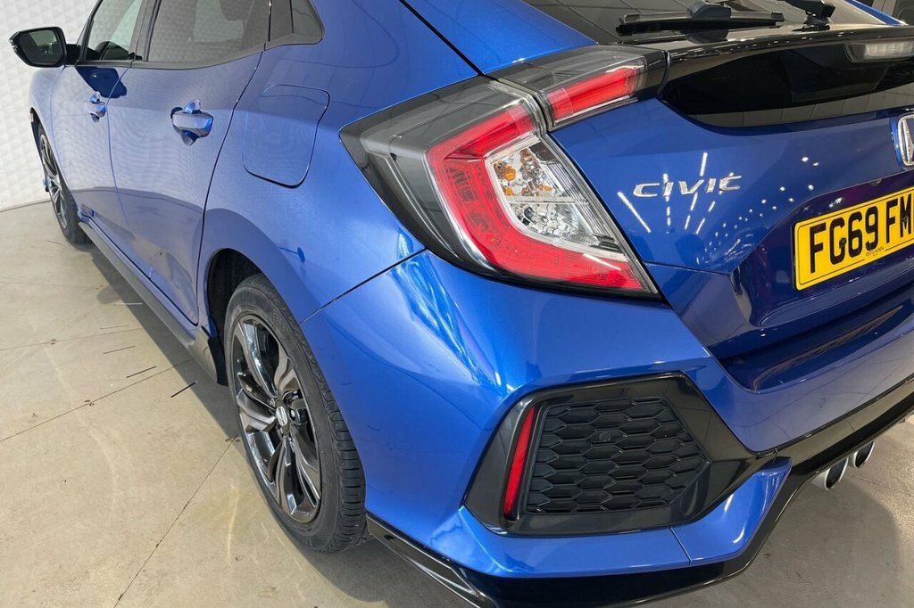 Honda Civic Vtec Sr Blue #29