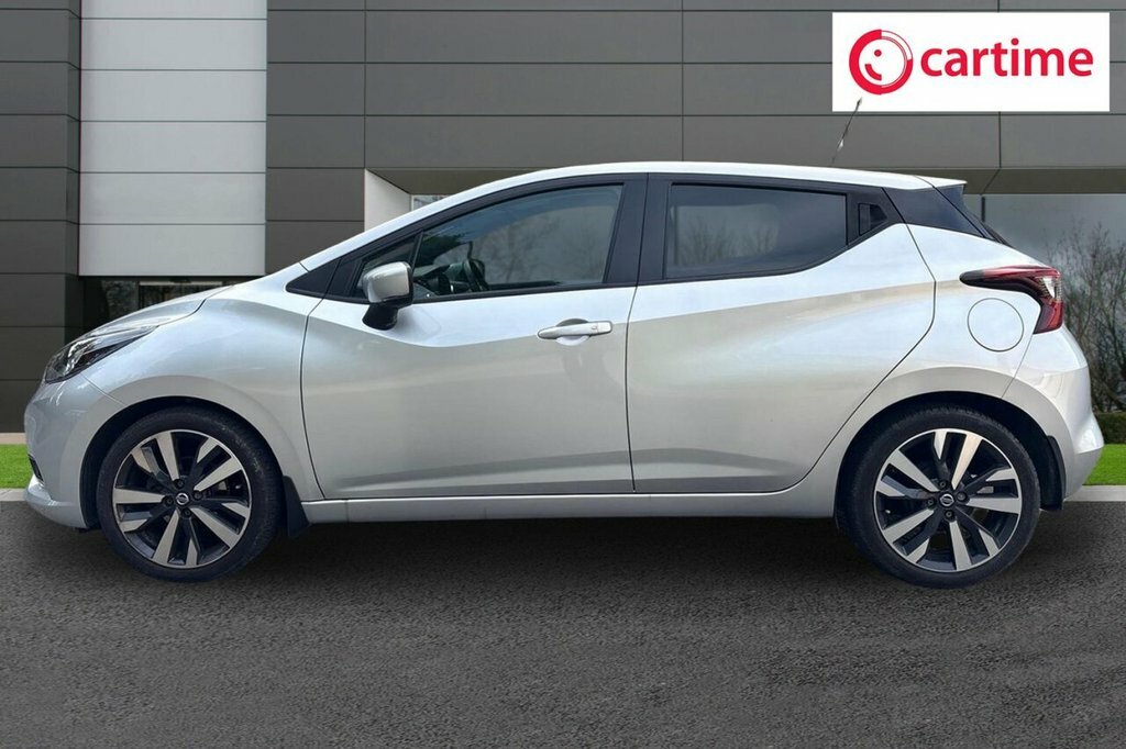 Nissan Micra 1L Tekna Silver #3