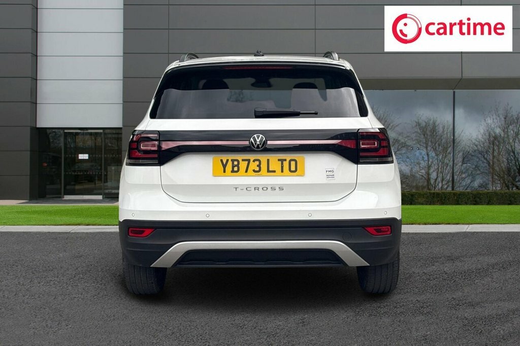 Volkswagen T-Cross 1L Black Edition YB73LTO White #5