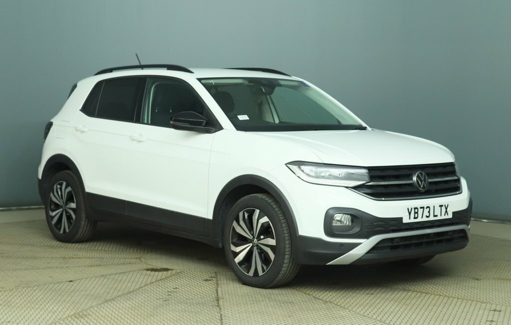 Volkswagen T-Cross 1L Black Edition White