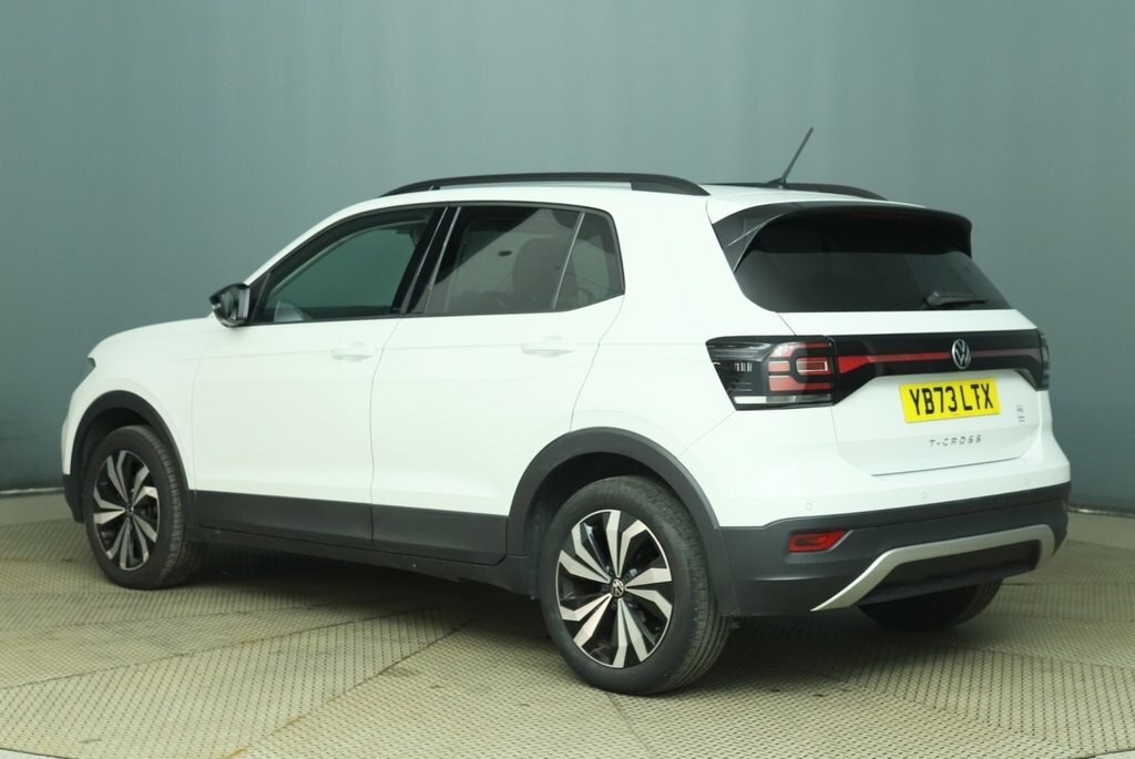 Volkswagen T-Cross 1L Black Edition White #6