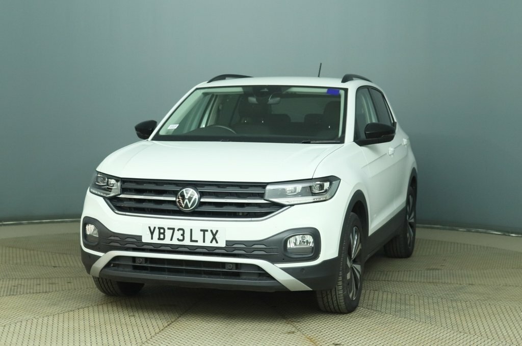 Volkswagen T-Cross 1L Black Edition White #2
