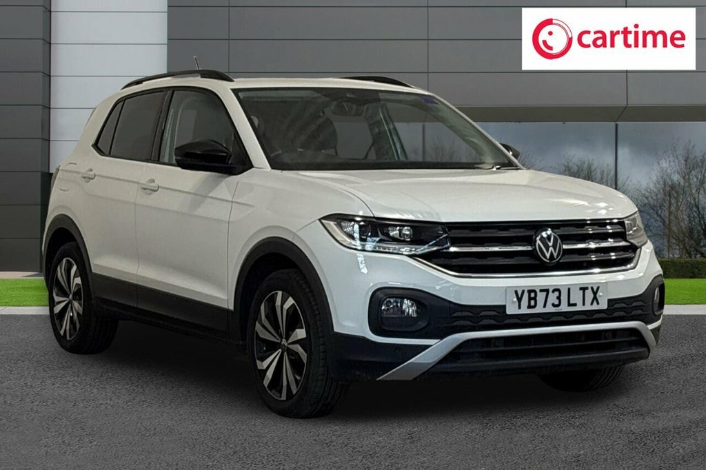 Volkswagen T-Cross 1L Black Edition YB73LTX White