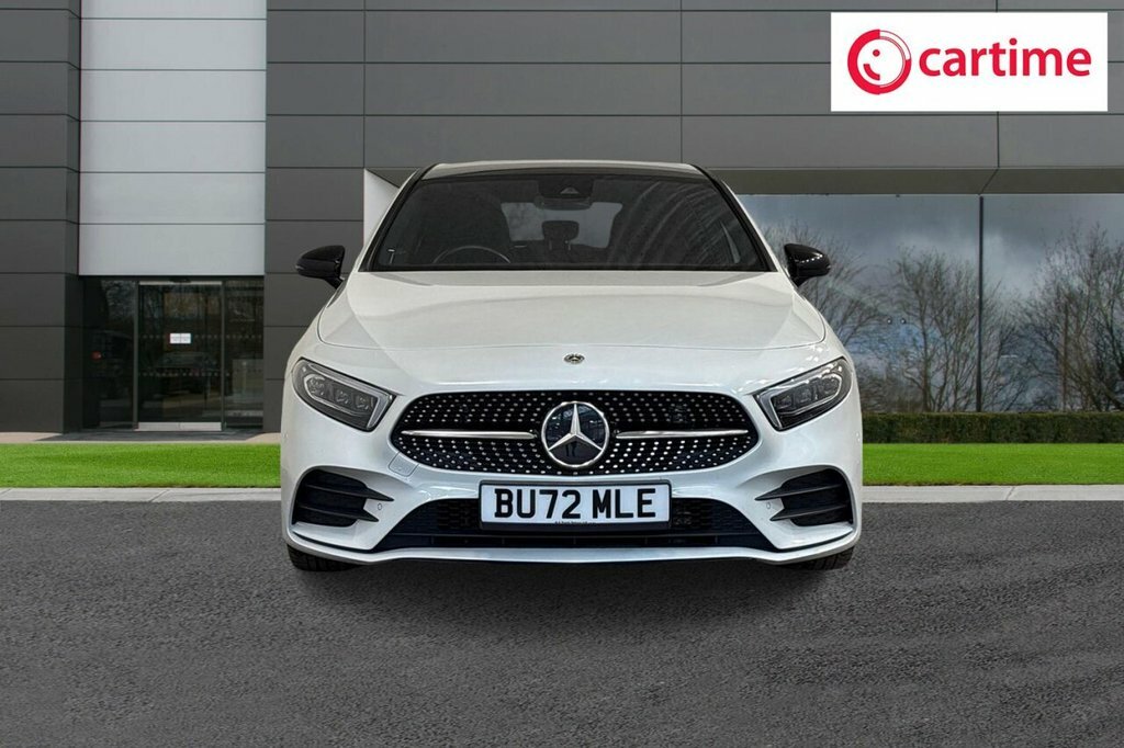 Mercedes-Benz A Class 2L Amg Line Night Edition BU72MLE White #4