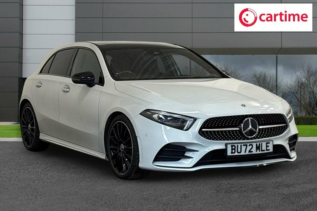 Mercedes-Benz A Class 2L Amg Line Night Edition BU72MLE White