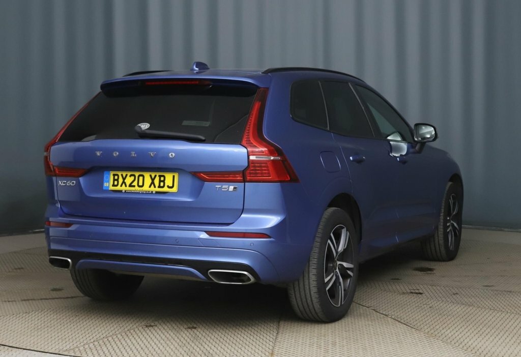 Volvo XC60 2L R-design Blue #4
