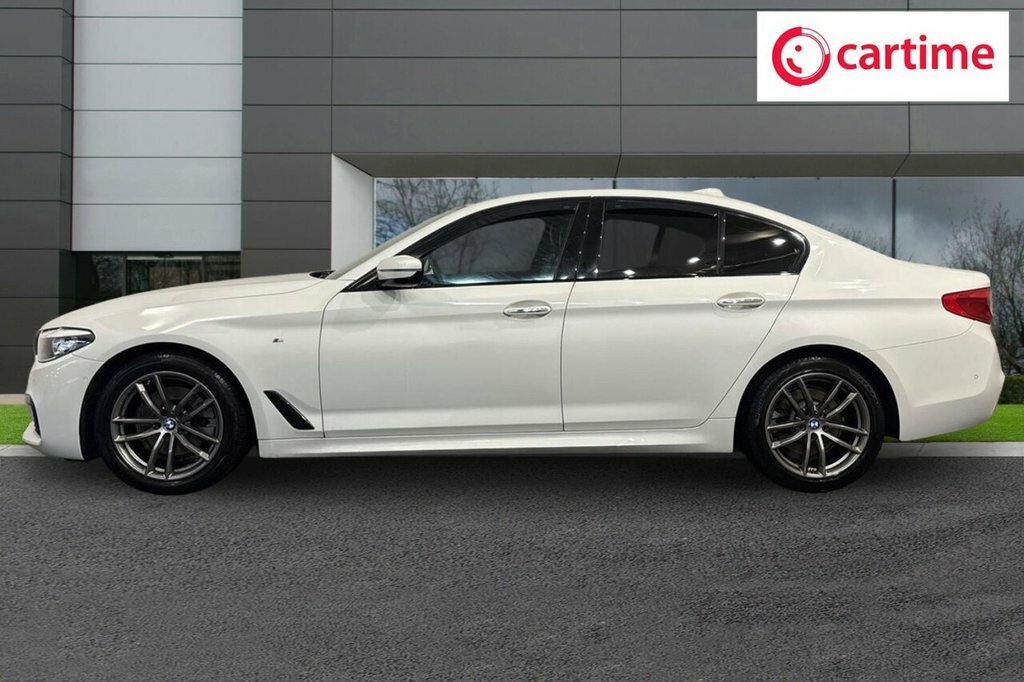 BMW 5 Series 2L M Sport White #3