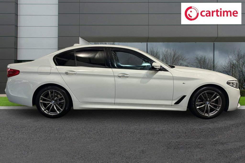 BMW 5 Series 2L M Sport White #2