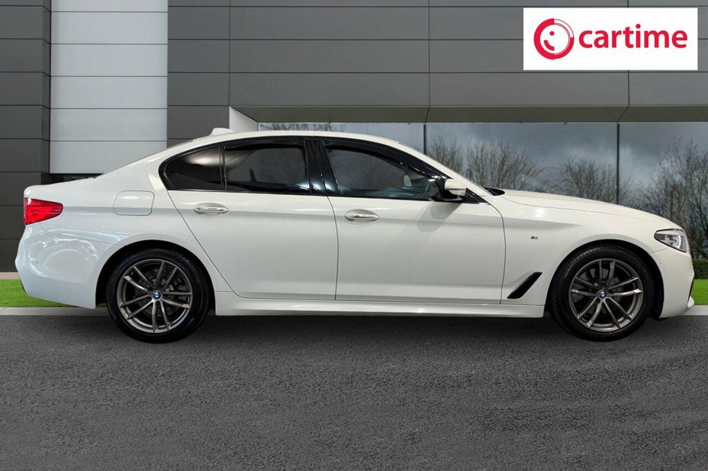 BMW 5 Series 2L M Sport White #2