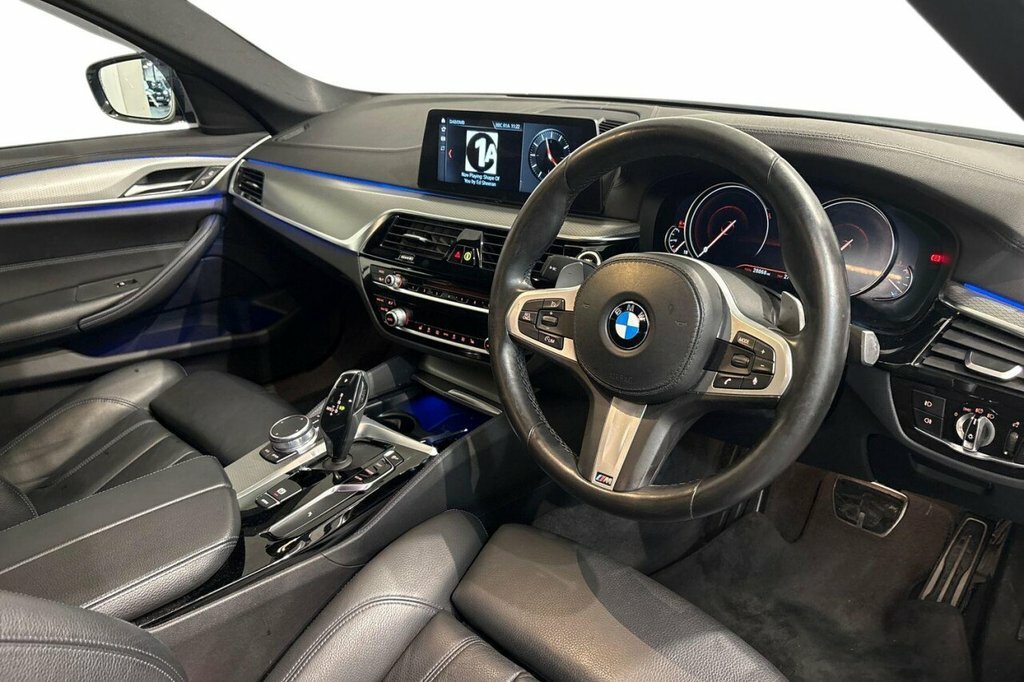 BMW 5 Series 520D Se Blue #7