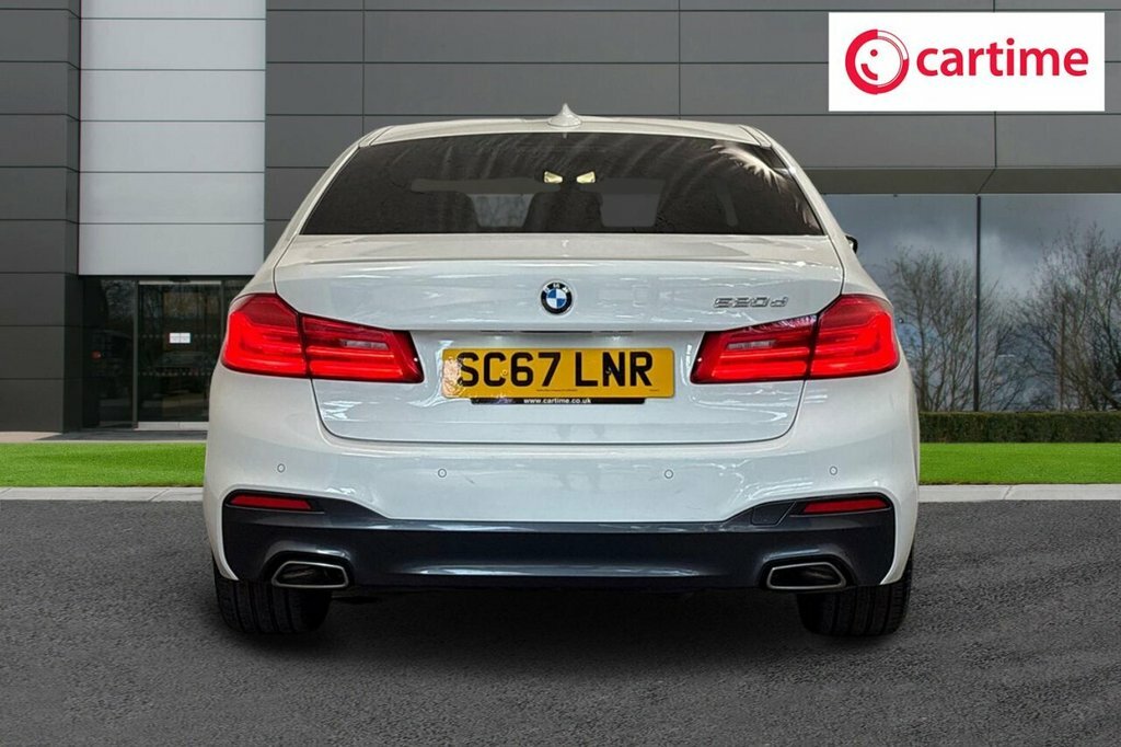 BMW 5 Series 2L M Sport White #5