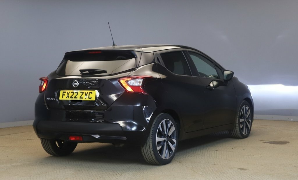 Nissan Micra 1L Tekna Black #5