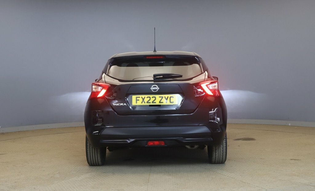 Nissan Micra 1L Tekna Black #4