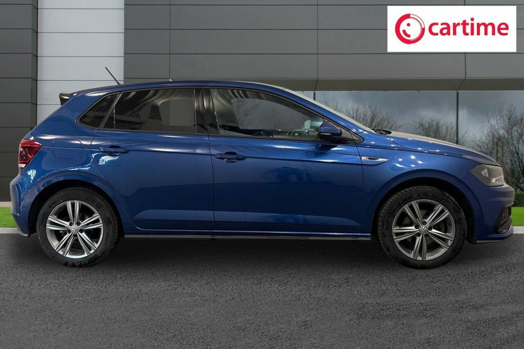 Volkswagen Polo 1L R-line MB19EGX Blue #2