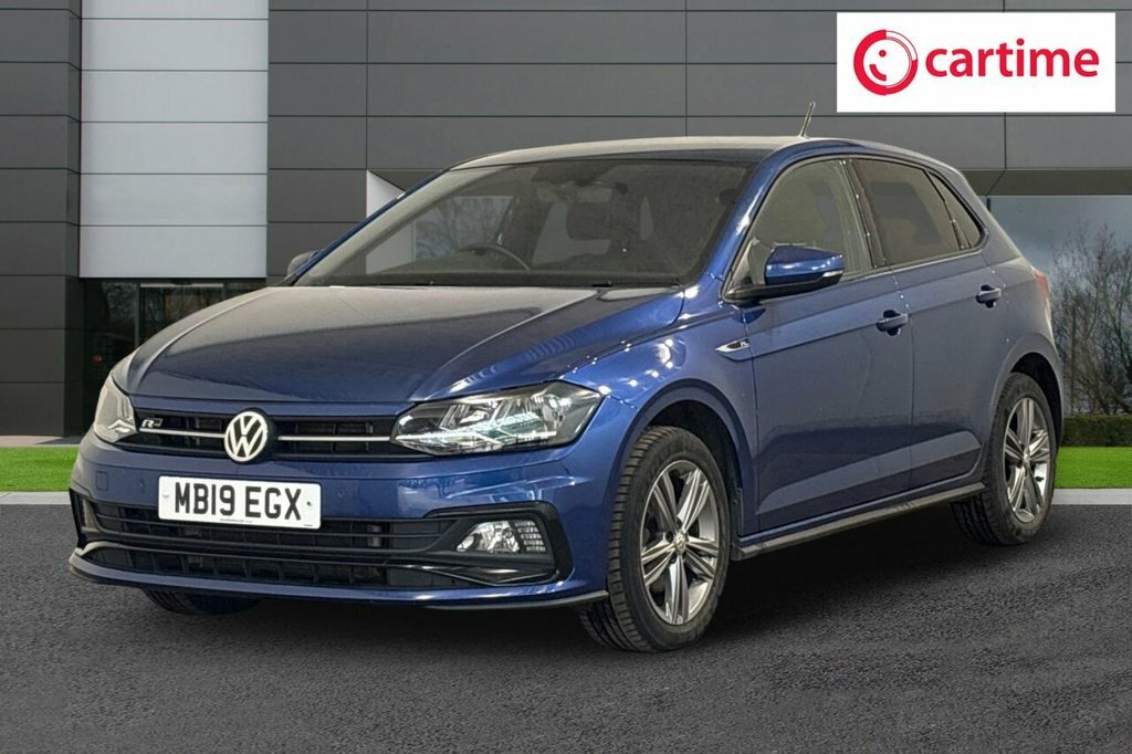 Volkswagen Polo 1L R-line MB19EGX Blue #6