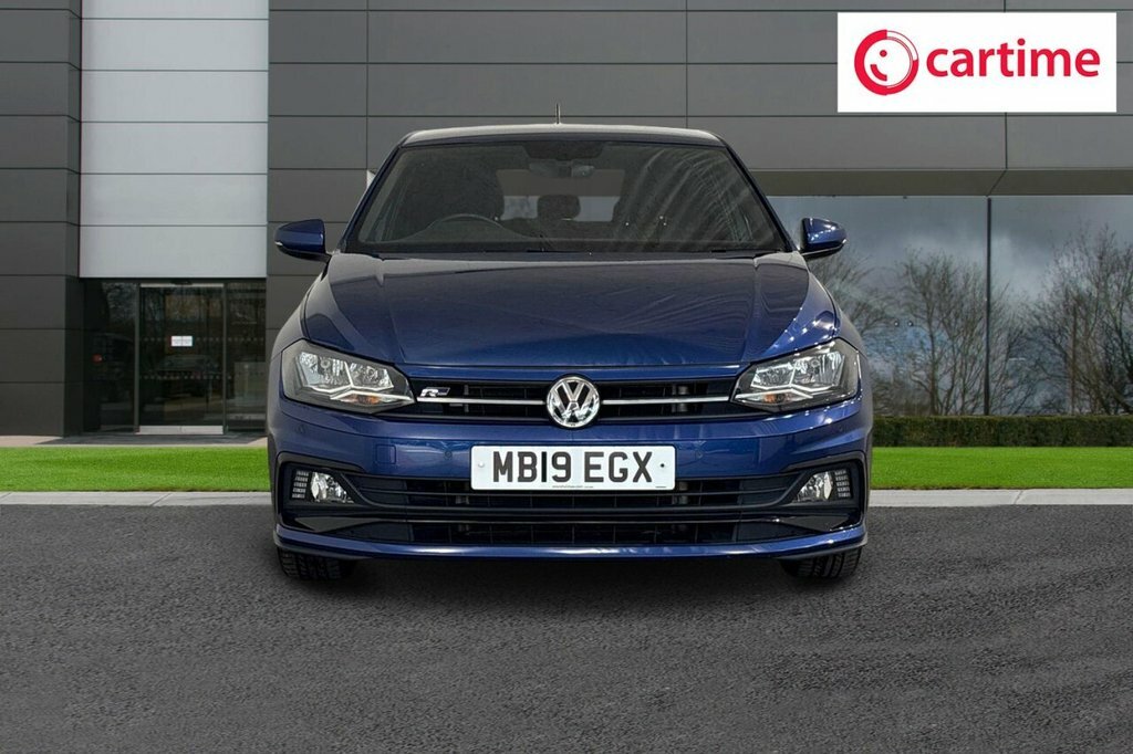 Volkswagen Polo 1L R-line MB19EGX Blue #4