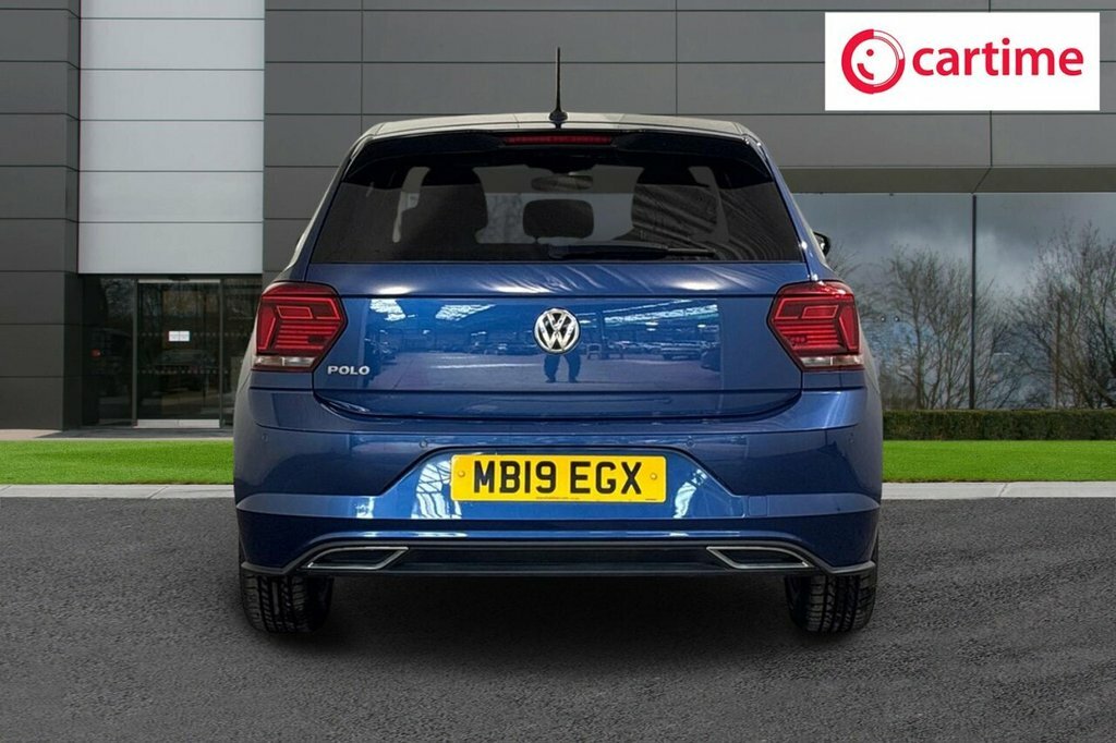 Volkswagen Polo 1L R-line MB19EGX Blue #5