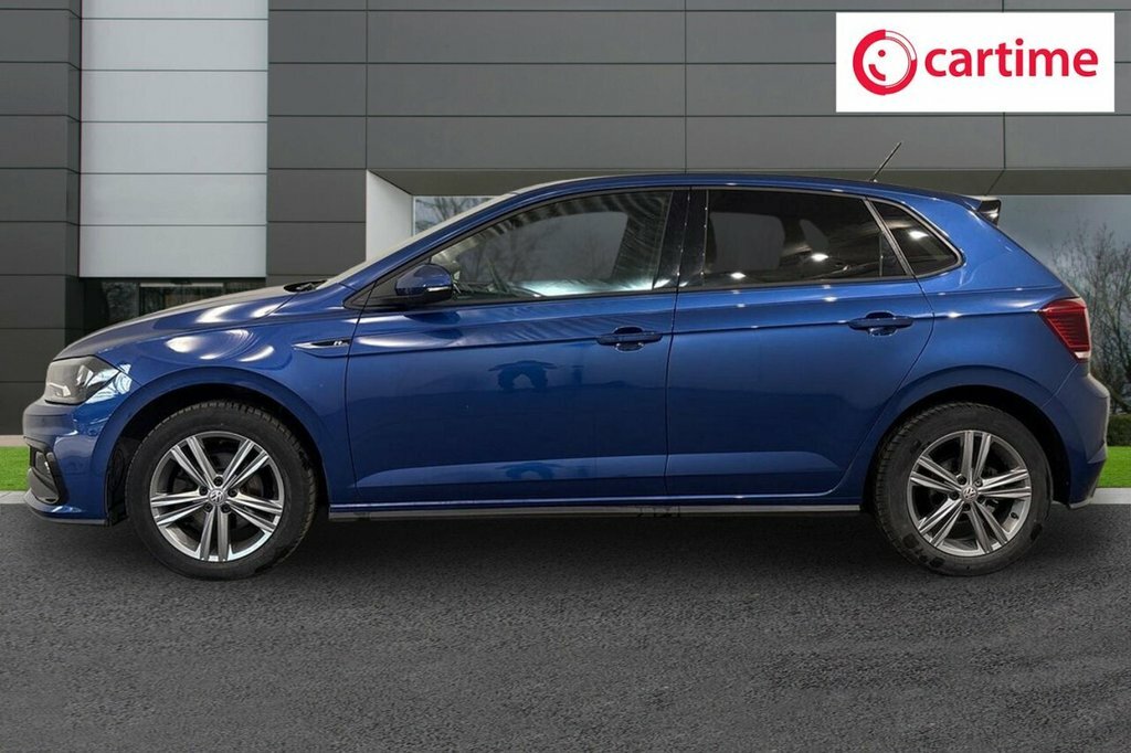 Volkswagen Polo 1L R-line MB19EGX Blue #3