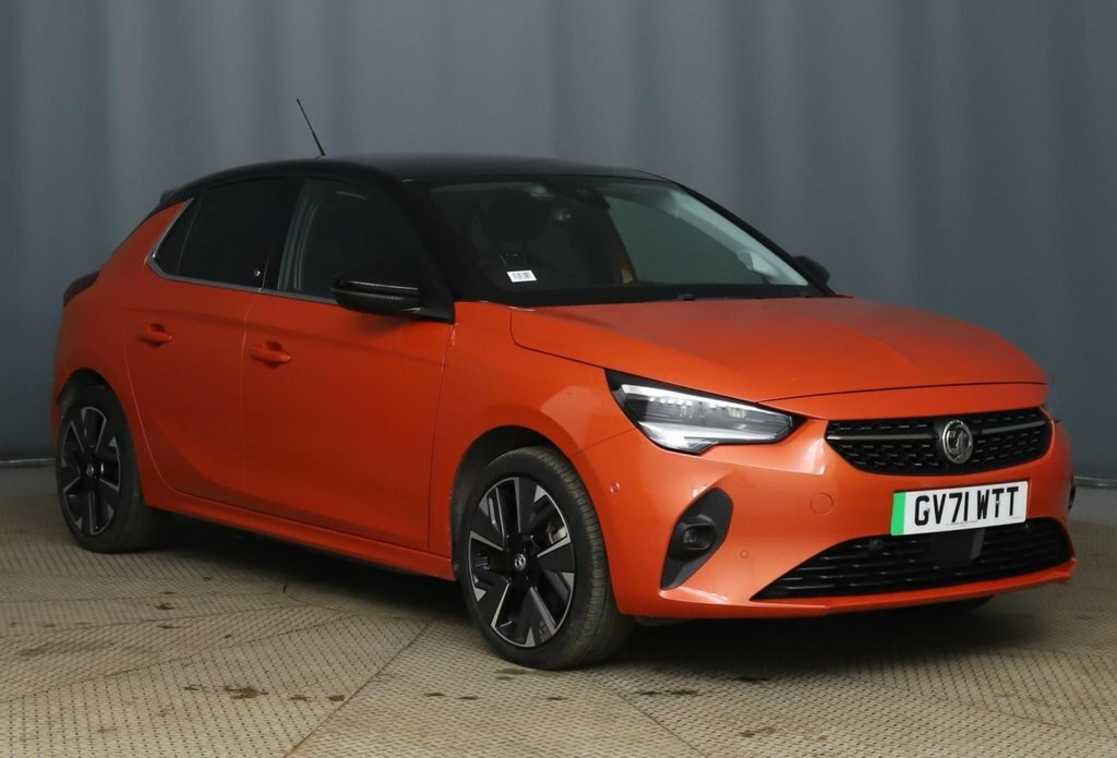 Vauxhall Corsa-e Hatchback Orange