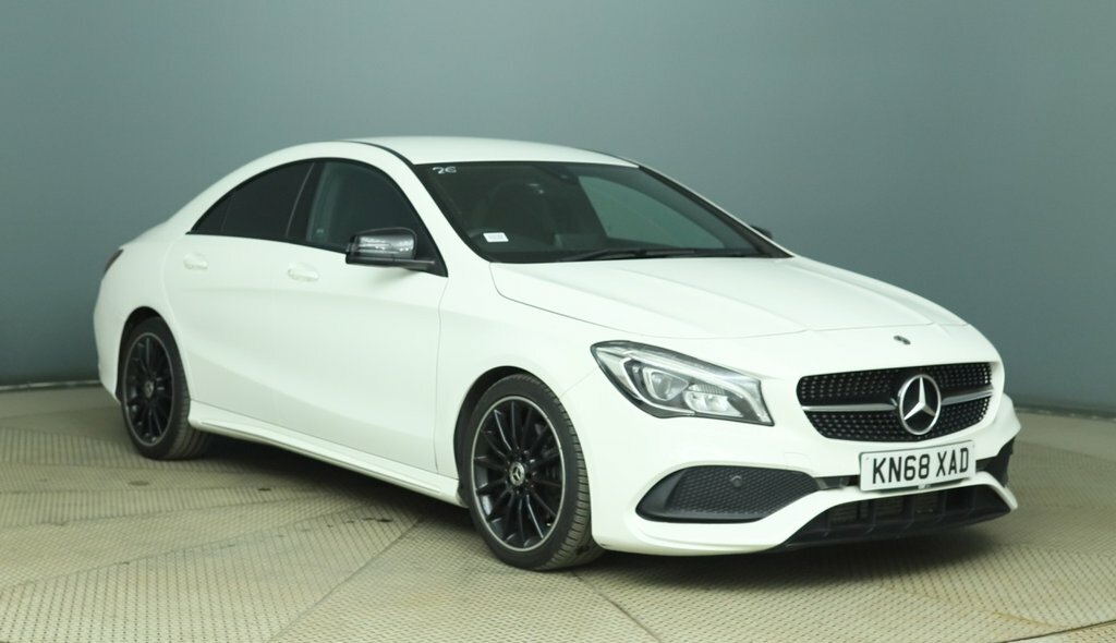 Mercedes-Benz CLA Class 2L Amg Line Night Edition White