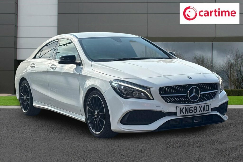 Mercedes-Benz CLA Class 2L Amg Line Night Edition White