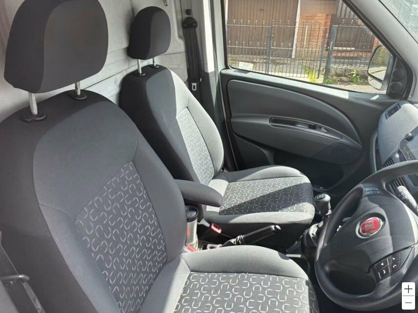 Fiat Doblo 1.6L Sx White #6