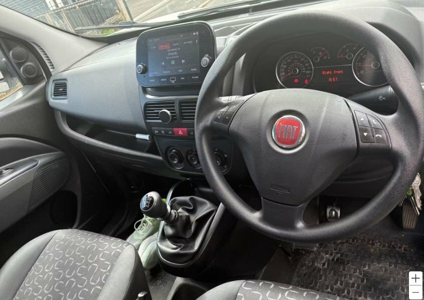 Fiat Doblo 1.6L Sx White #5