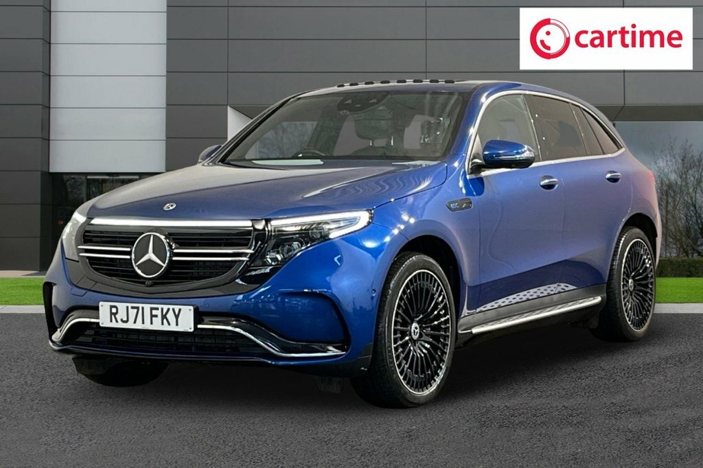 Mercedes-Benz EQC Suv Blue #6
