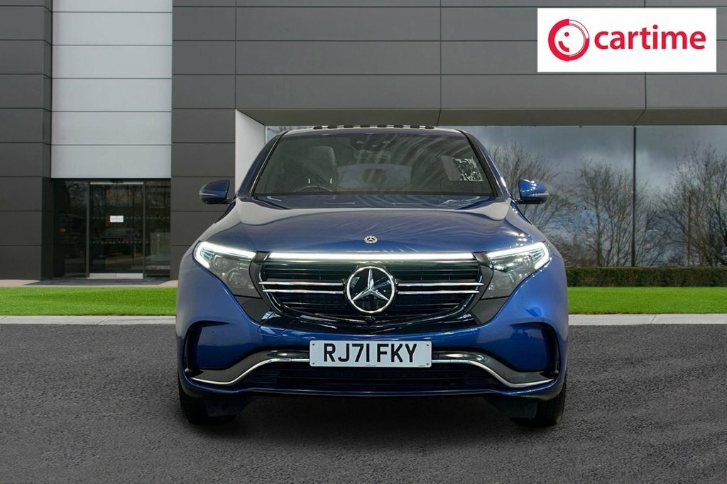 Mercedes-Benz EQC Suv Blue #4