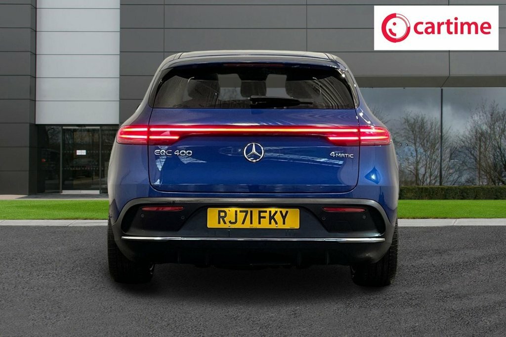 Mercedes-Benz EQC Suv Blue #5