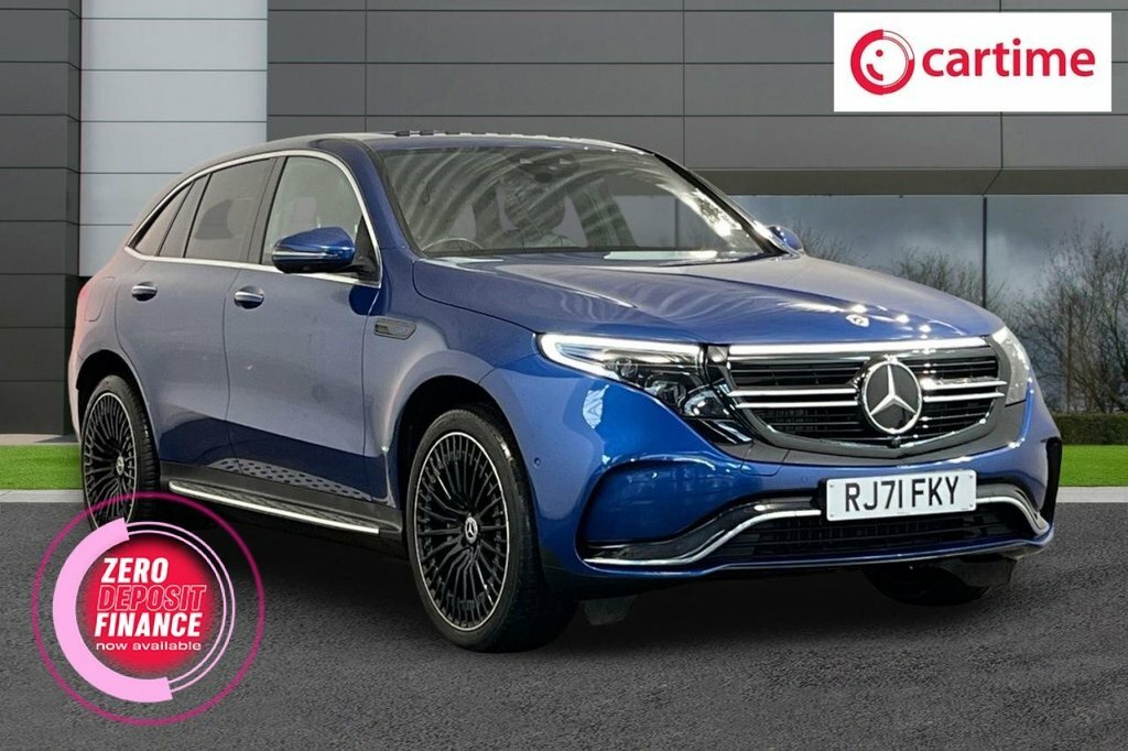 Mercedes-Benz EQC Suv Blue