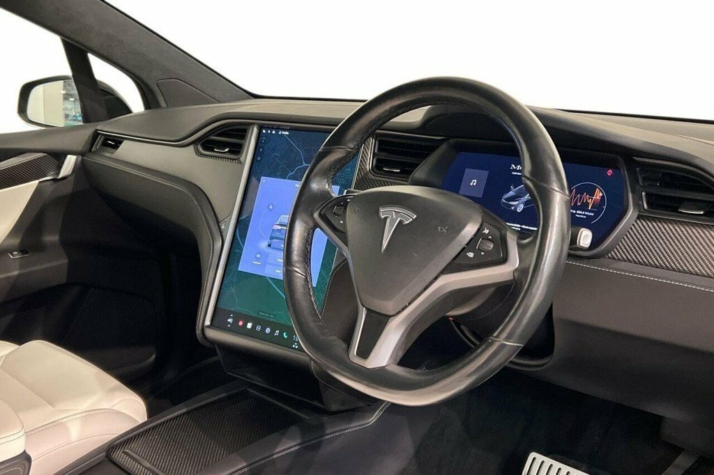 Tesla Model X Long Range Awd 6 Seat Red #7