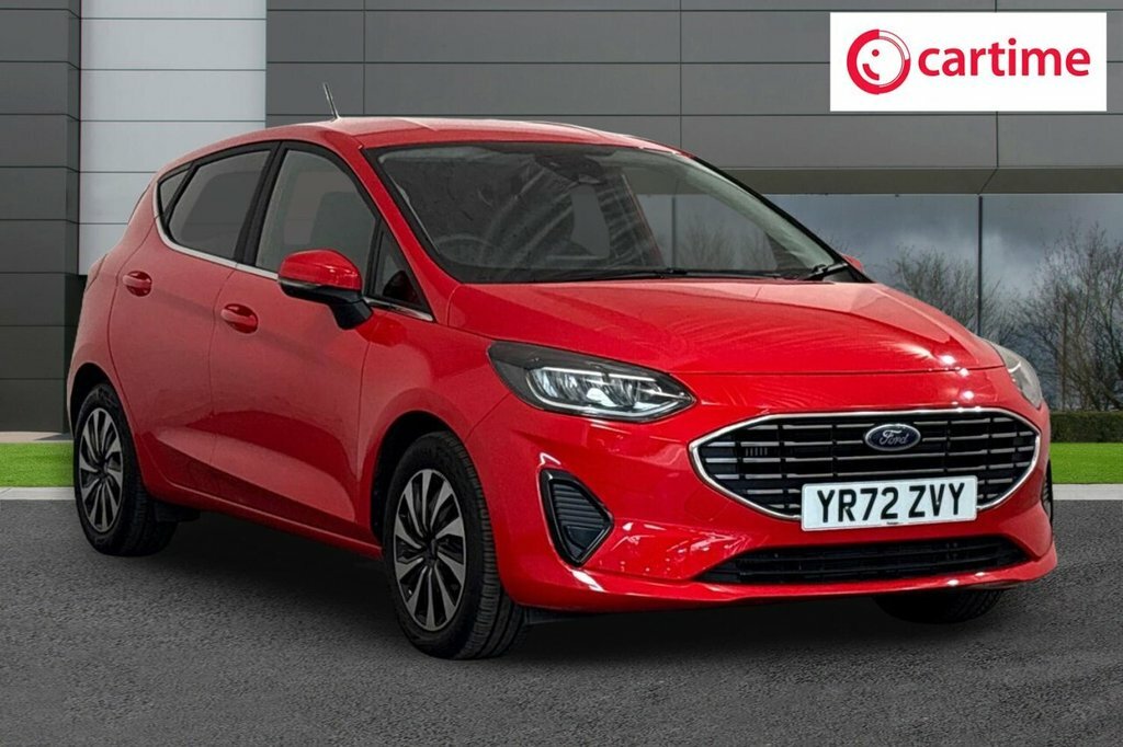 Ford Fiesta 1L Titanium Red