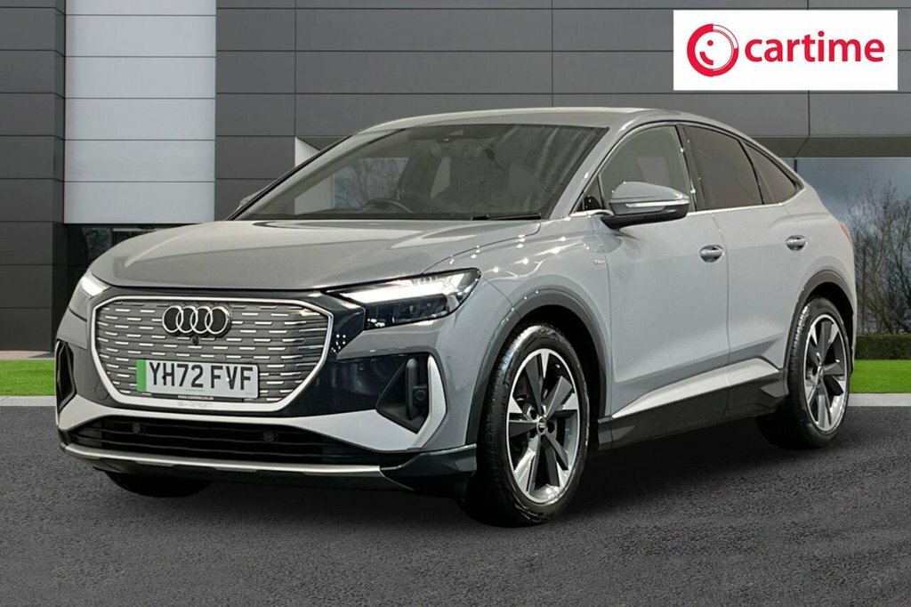 Audi Q4 E Tron Suv Grey #6