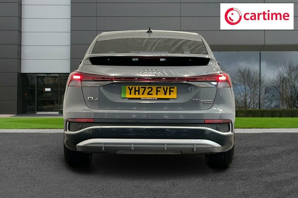 Audi Q4 E Tron Suv Grey #5